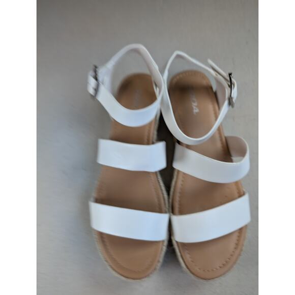 Soda Women's Open Toe Ankle Strap Espadrille Sandal Sz 10 - Picture 3 of 7